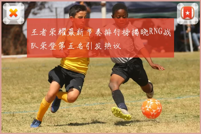 王者荣耀最新节奏排行榜揭晓RNG战队荣登第五名引发热议