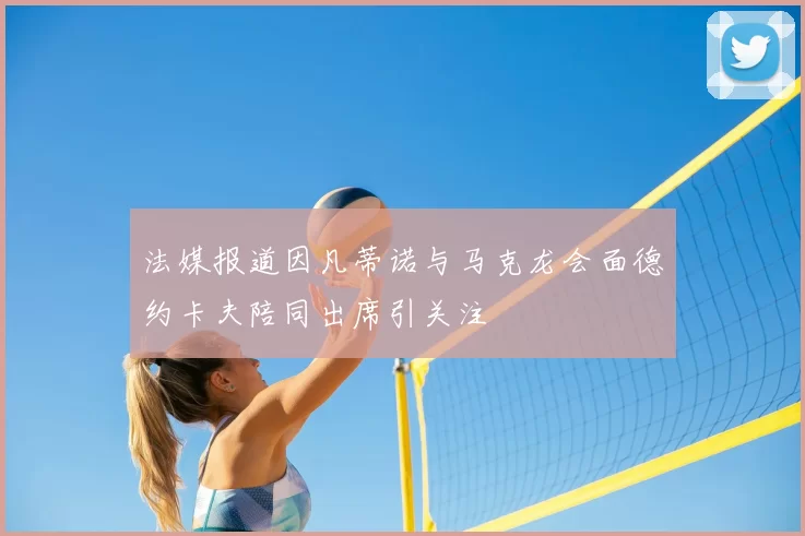 法媒报道因凡蒂诺与马克龙会面德约卡夫陪同出席引关注